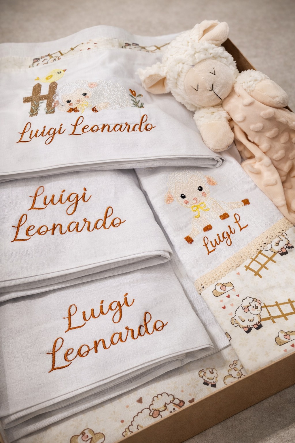 Toalhas e itens para o dia a dia do bebê